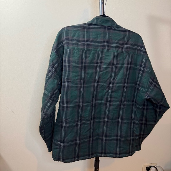 The Kooples Men's Green Plaid Shirt Jacket - Picture 8 of 8